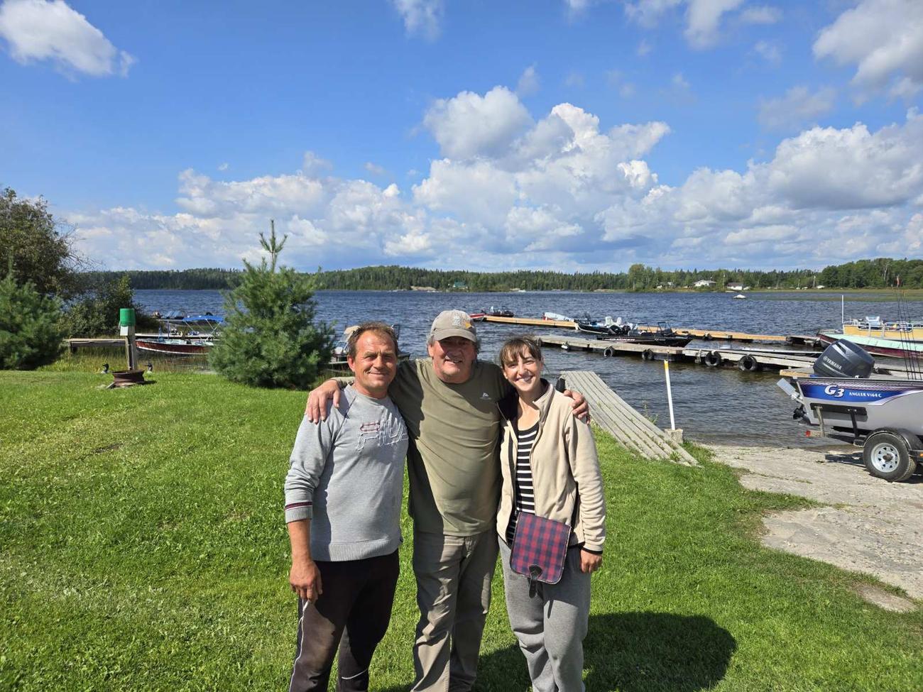 Down at the marina — Dog Lake, Missanabie