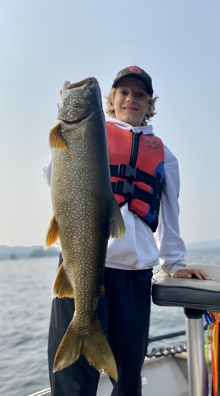 A Dog Lake walleye — Dog Lake, Missanabie